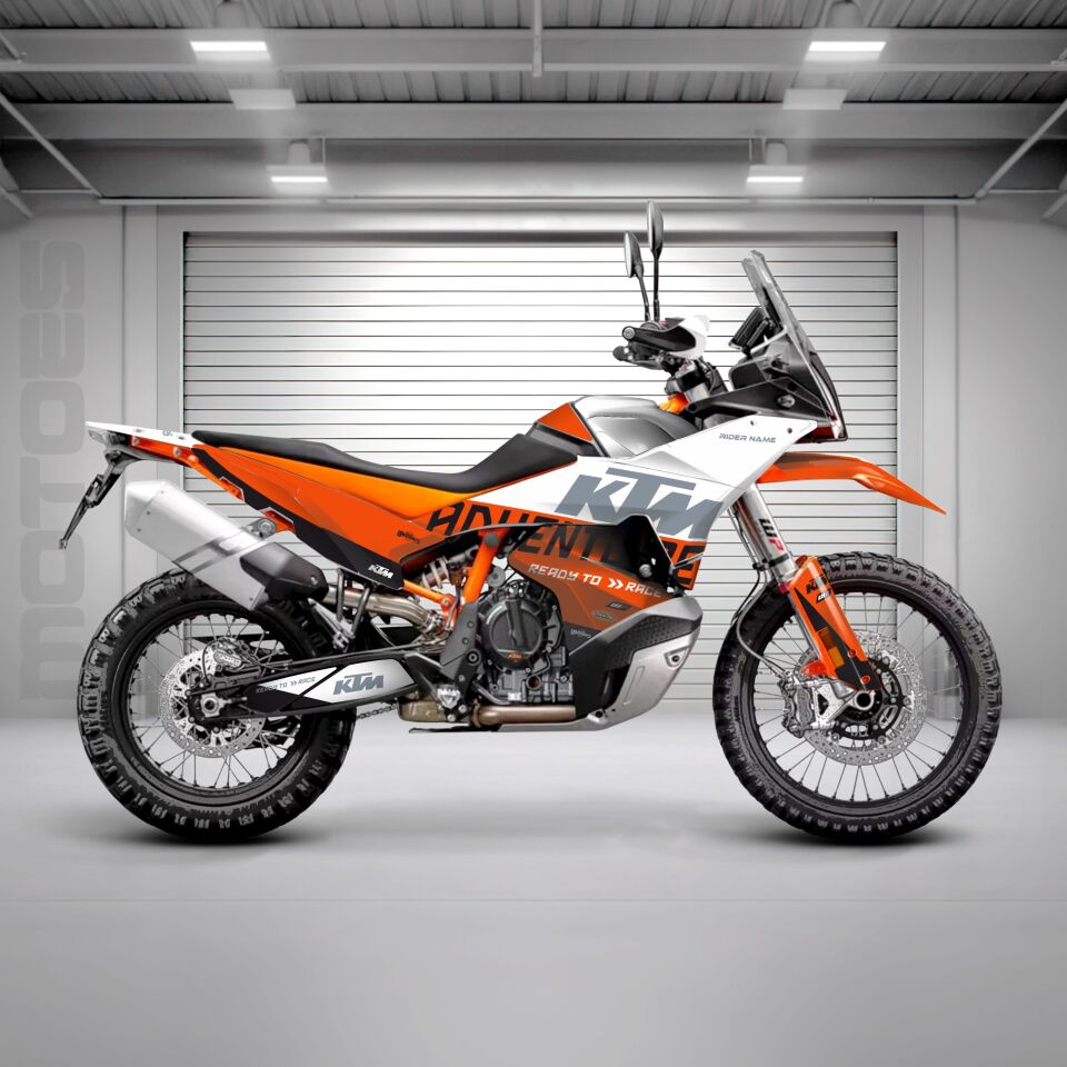 KTM ADV Modelleri için Grafik Kiti 890 Enduro Adventure S 2023-2024 - Standart Gloss - #0000ff:BLUE