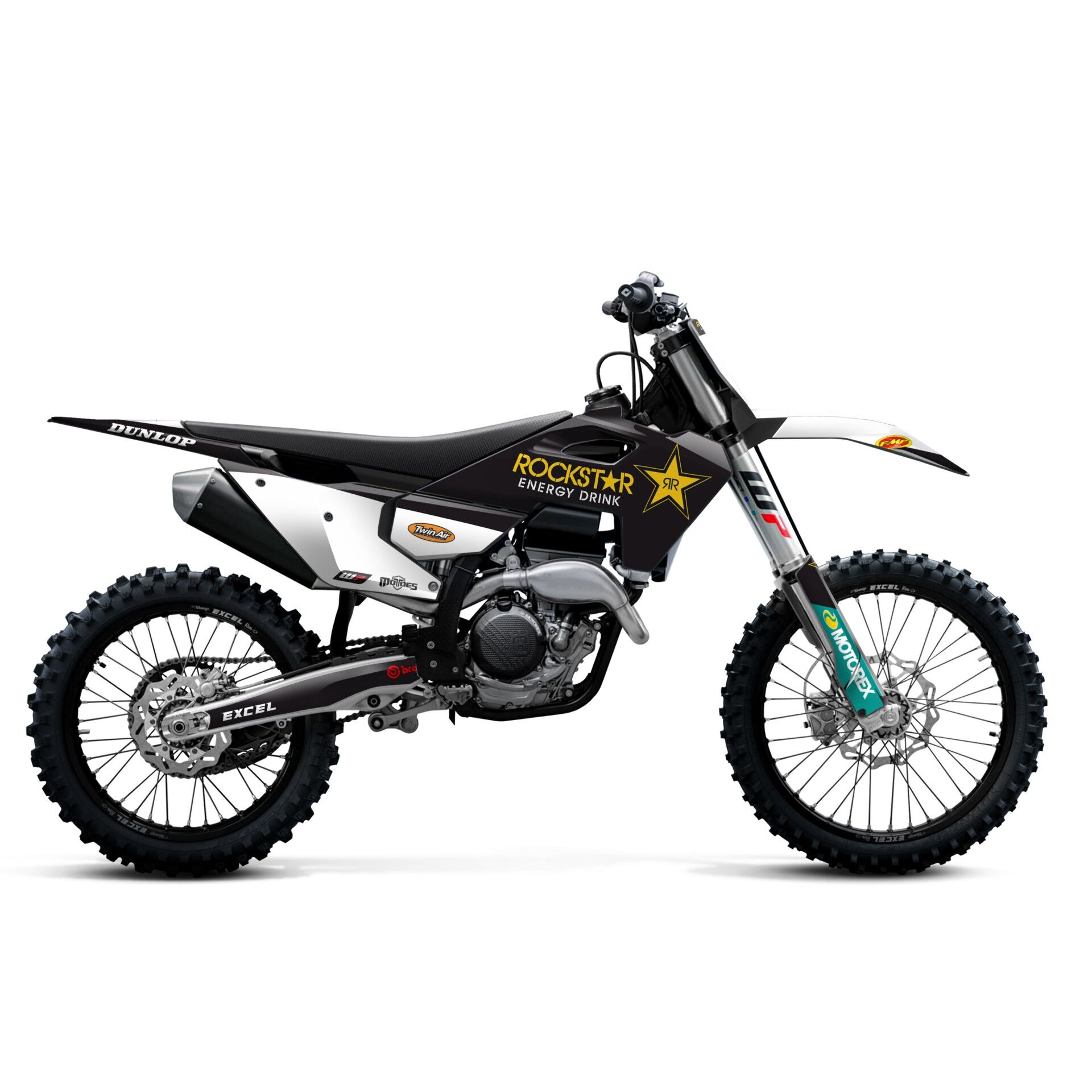 Husqvarna Modelleri için Grafik Kiti TC-FC 2025 - Standart Mat