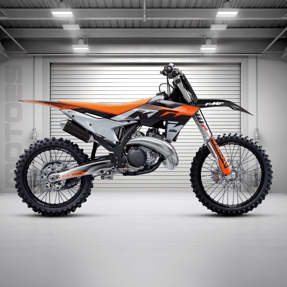 KTM Modelleri için Grafik Kiti EXC/EXC-F/XCW/XCW-F 2026 - Standart Parlaklık
