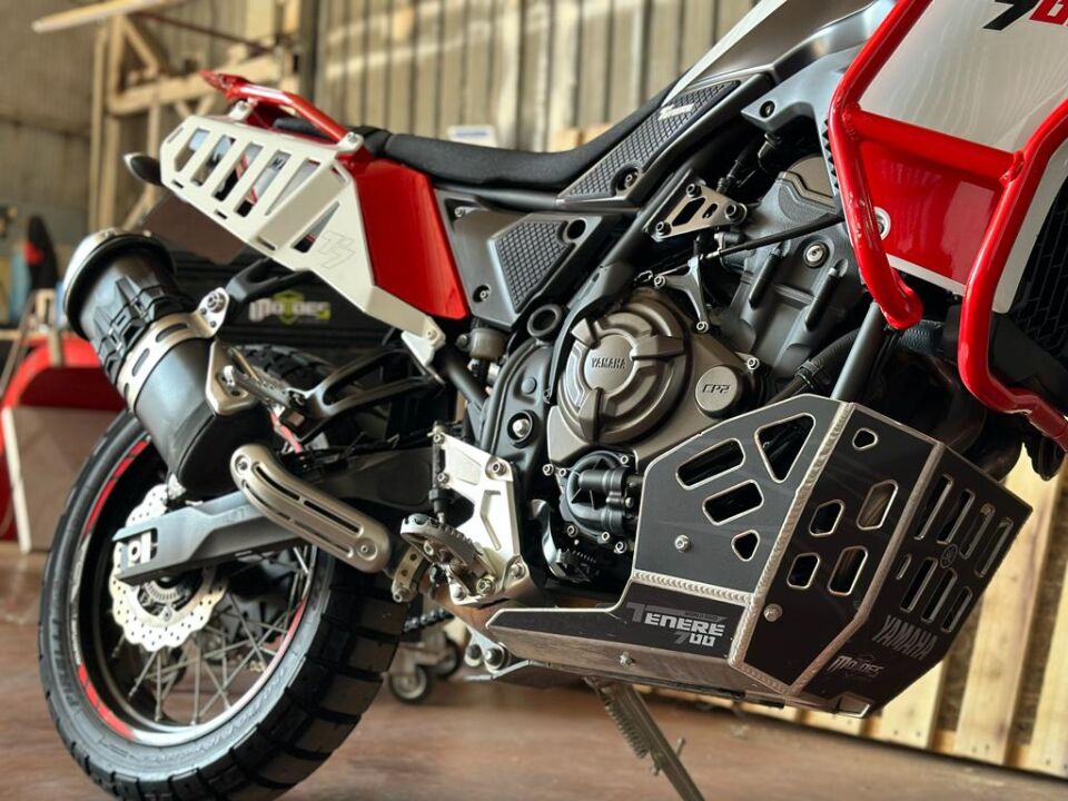 Yamaha Tenere 700 2019-2024 Yan Bagaj Demiri BLACK