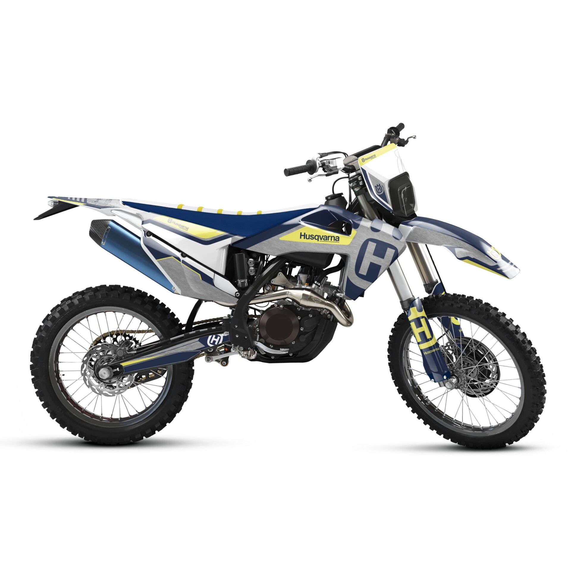 Husqvarna Modelleri için Grafik Kiti TC85 2018-2024 - Standart Mat