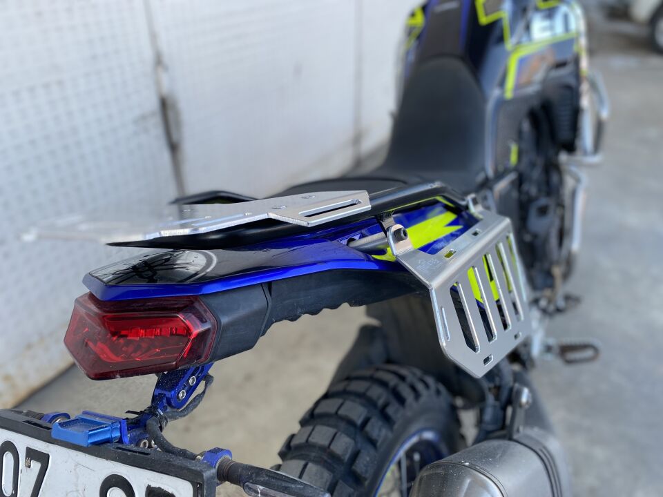 Yamaha Tenere 700 Arka Üst ve Yan Bagaj Demiri Silver