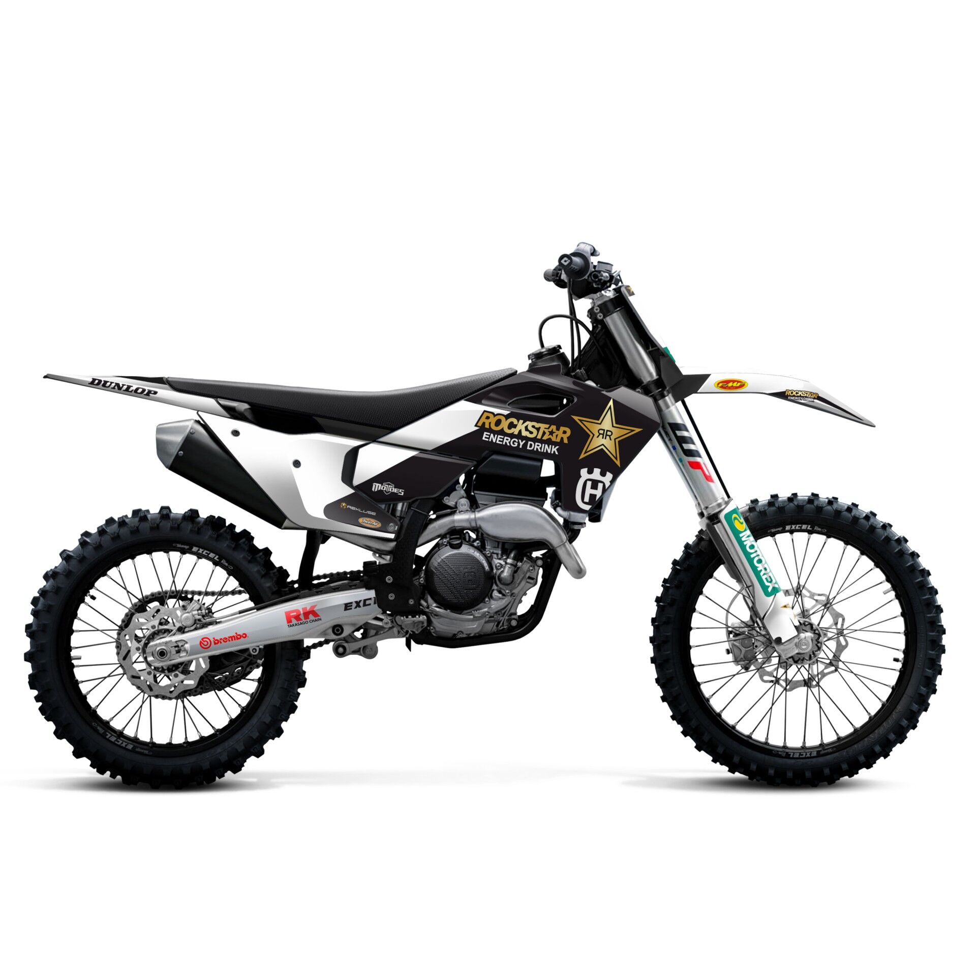 Husqvarna Modelleri için Grafik Kiti TC85 2015-2017 - Standart Mat
