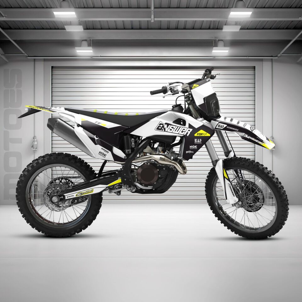 Husqvarna Modelleri için Grafik Kiti TE-FE 2013-2016 - Standart Mat