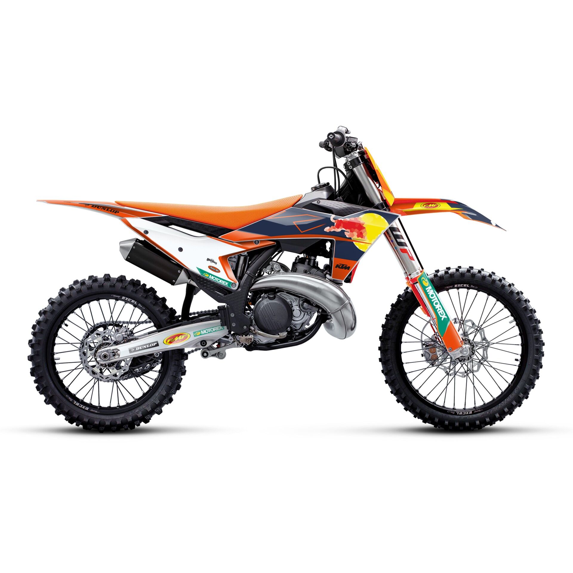 KTM Modelleri için Grafik Kiti EXC/EXC-F/XCW/XCW-F 2017-2019 - Standart Parlaklık