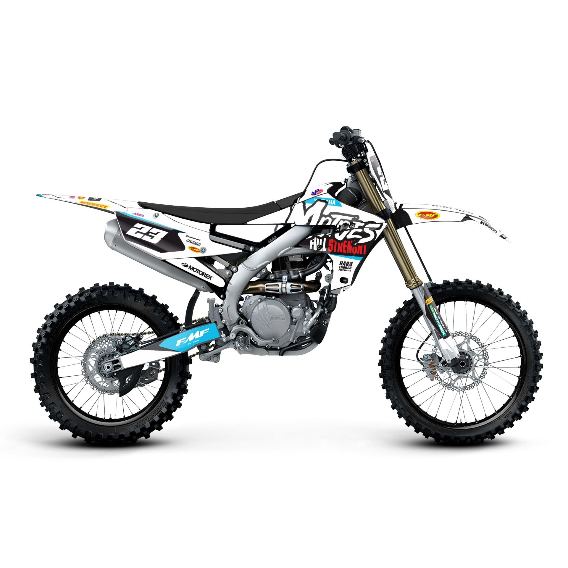 Yamaha YZ Modelleri İçin Grafik Kiti YZ 250 2022-2026 - Standart Gloss
