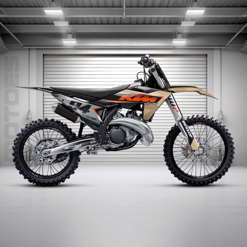 KTM Modelleri için Grafik Kiti - Urban Mirage SX 65 2024 - Standart Mat - Seçenek 2