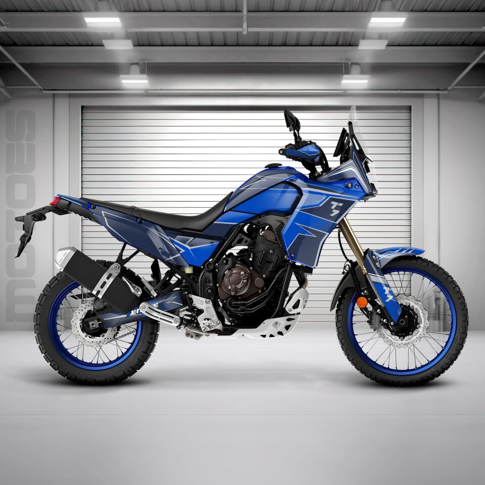 YAMAHA TENERE 700 İÇİN GRAFİK SETİ Tenere 700 World Raid - 2022 - Standart Matte