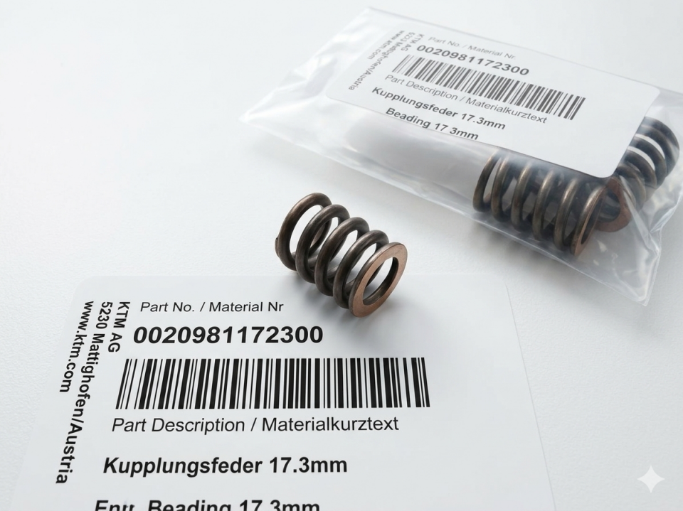 KTM Debriyaj Yayı 17.3 MM