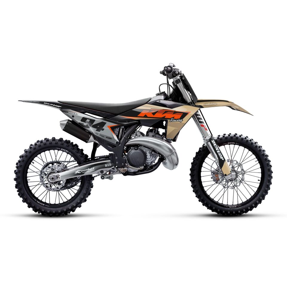 KTM Modelleri için Grafik Kiti - Urban Mirage EXC/EXC-F/XCW/XCW-F 2026 - Standart Parlaklık - Seçenek 2
