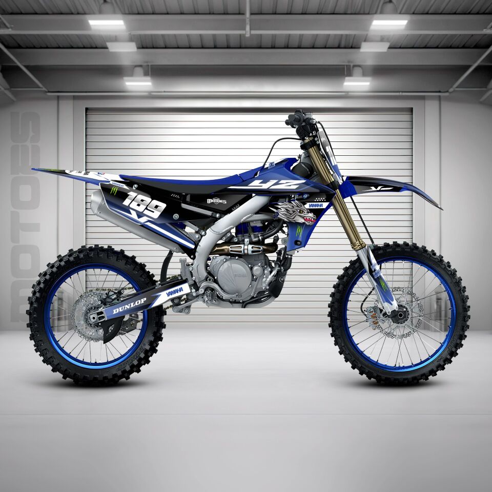 Yamaha YZ Modelleri için Grafik Kiti YZF 450 2014-2017 - Standart Matte