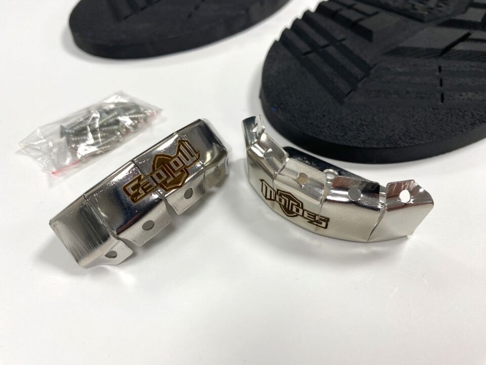 GRIP & ARMOR: %100 Kauçuk Taban ve Metal Burun Koruma Seti