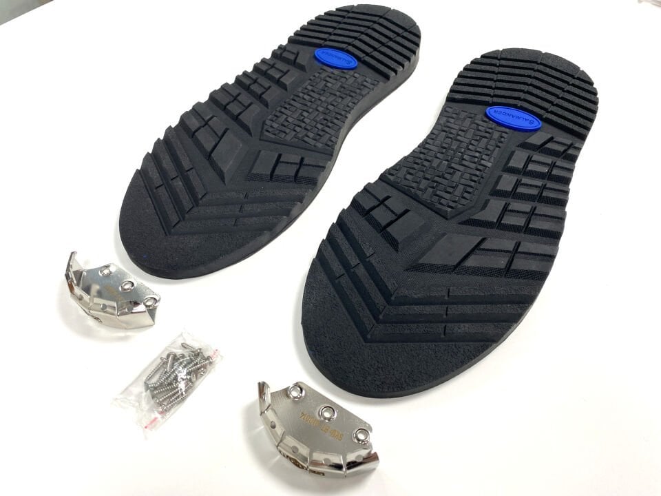 GRIP & ARMOR: %100 Kauçuk Taban ve Metal Burun Koruma Seti