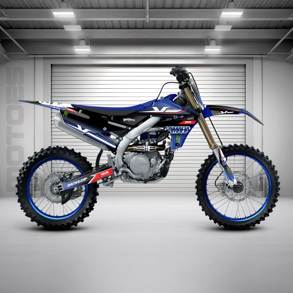Yamaha YZ Modelleri için Grafik Kiti YZF 250 2019-2023 - Standart Matte