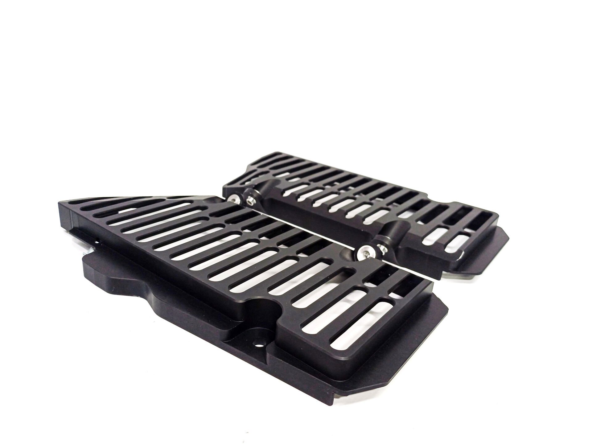 Sherco 2025 Radiator Guard CNC Machined from Solid Aluminum Sheet