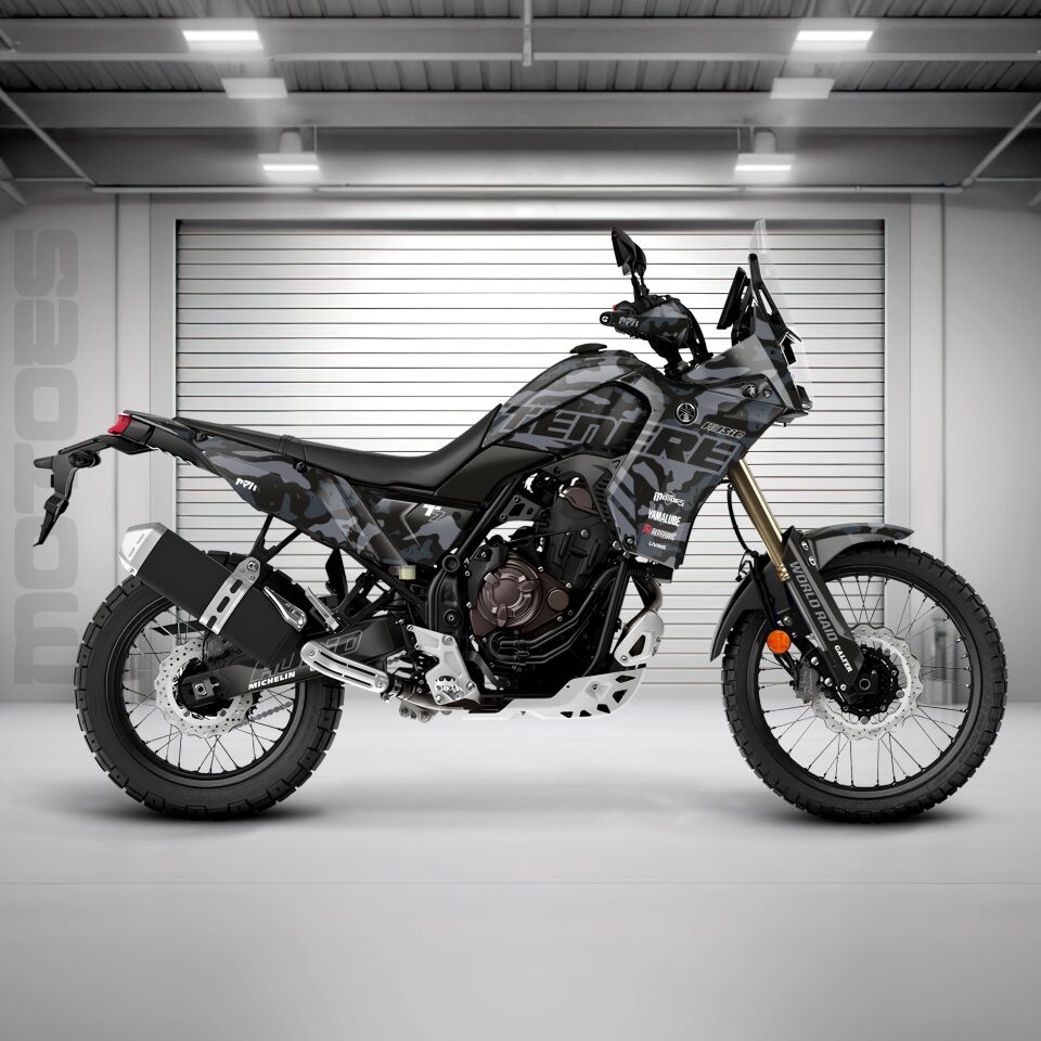 YAMAHA TENERE 700 İÇİN GRAFİK SETİ Tenere 700 Rtech Revolution - 2021 - Standart Matte