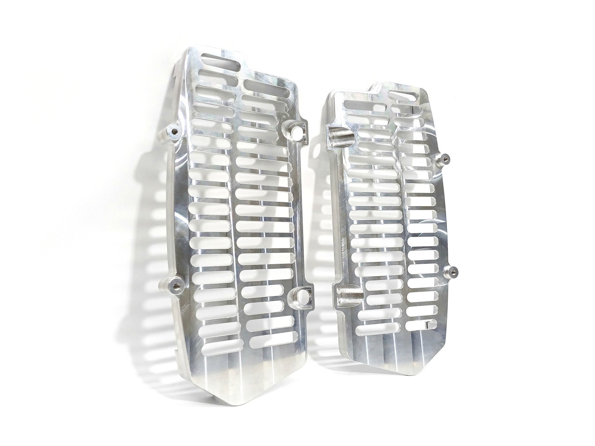 KTM / HUSQ / GASGAS için Katı Alm Plakadan CNC İşlenmiş Radyatör Koruması