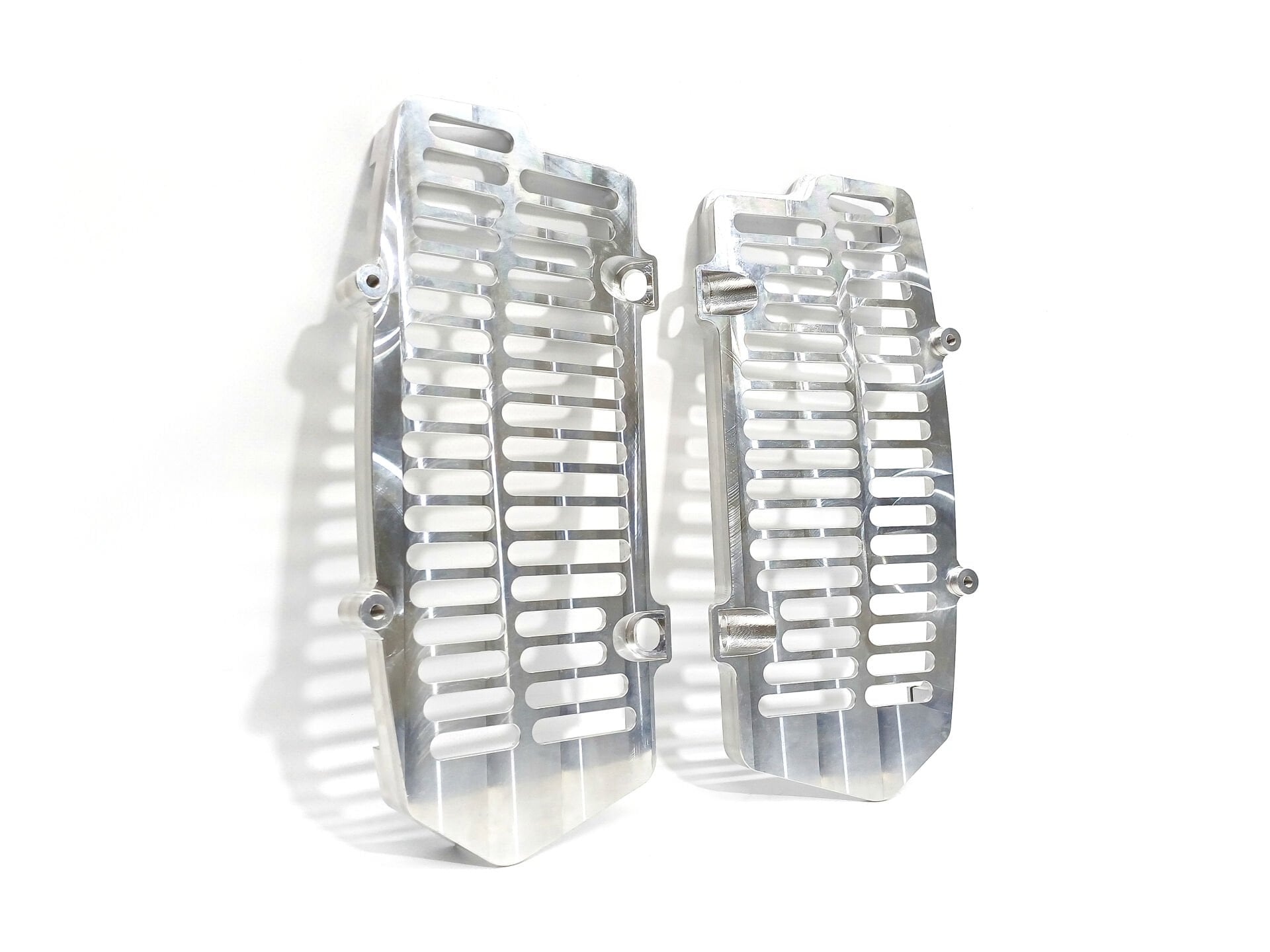 Radyatör Koruma KTM / HUSQ / GASGAS için Katı Alm Plakadan CNC İşlenmiş Radyatör Koruması