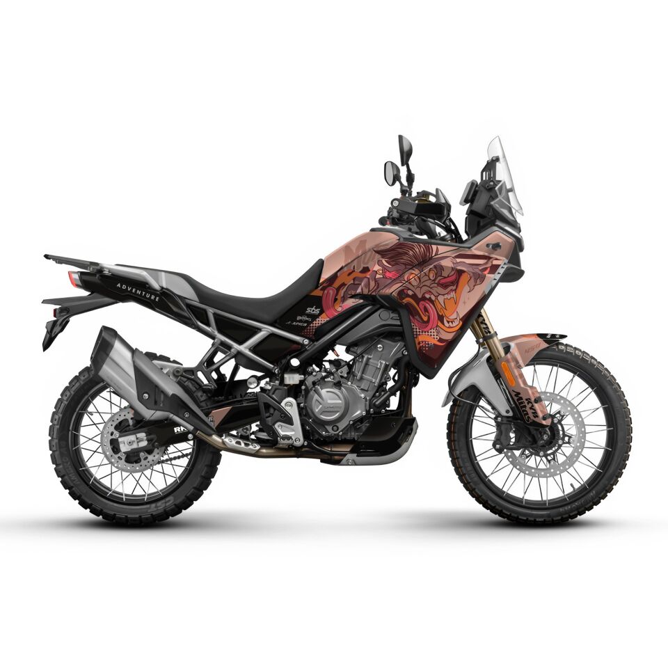 CF MOTO Modelleri İçin Grafik Kiti 450 MT Low Fender - Standart Mat