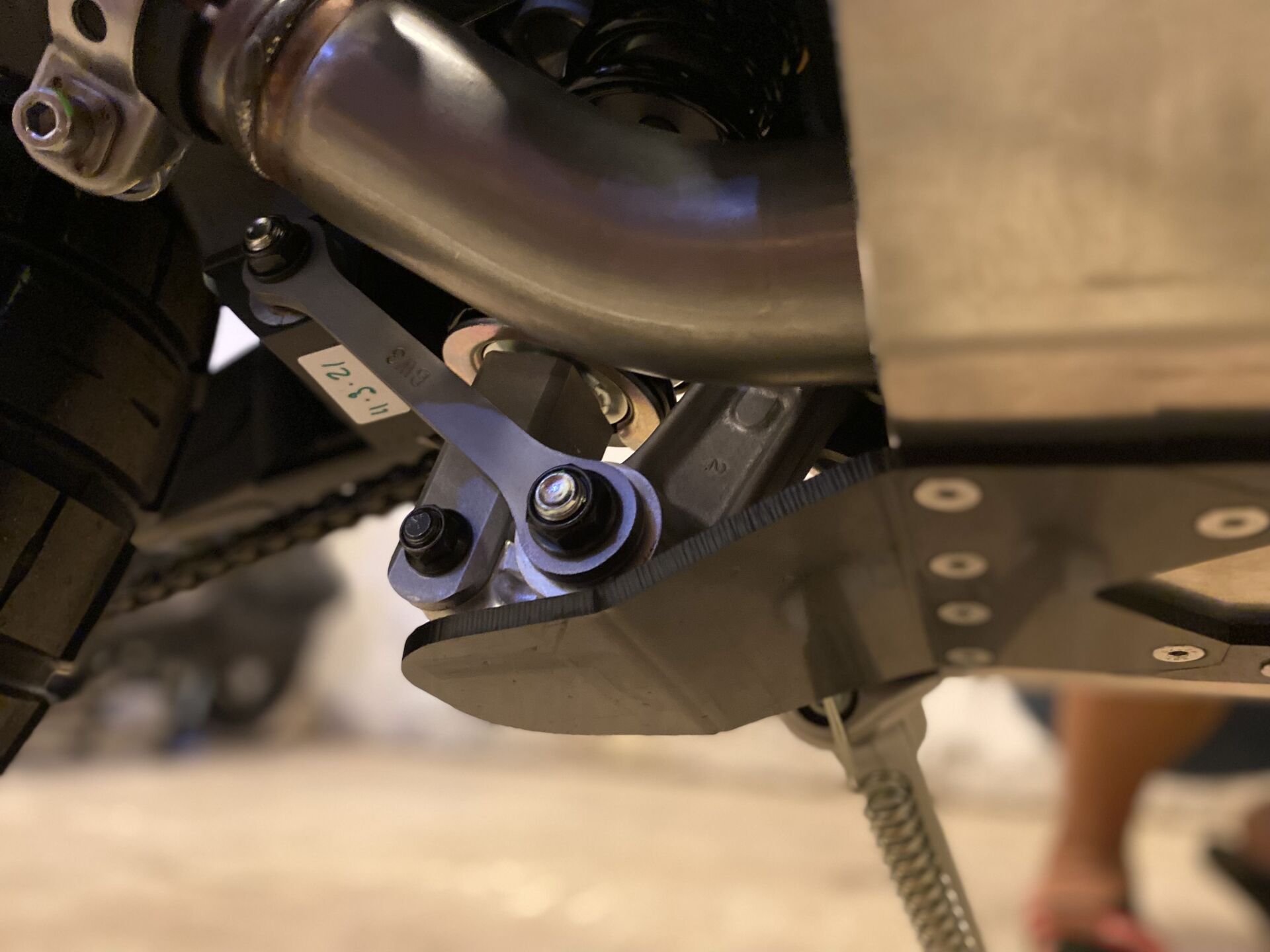 Yamaha Tenere 700 2021-2024 Karter Koruma İçin Linkaj Koruma