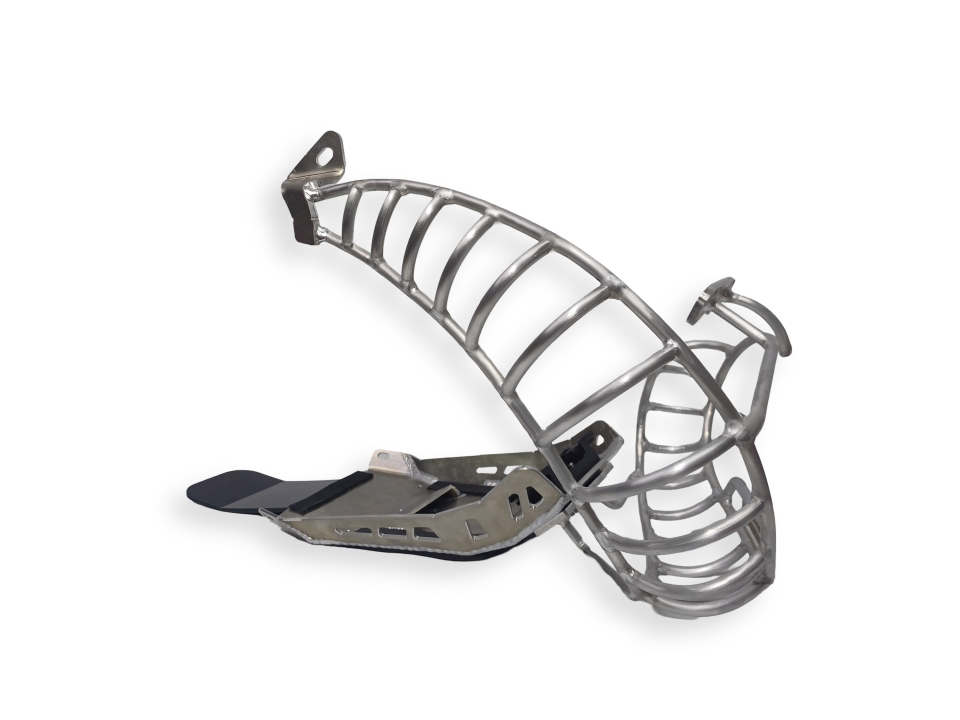 Motoes Torque Egzoz Borusu için Kafes Tipi Koruma KTM-HSQ-GG 2023-26 TBI - Sadece 1 kg