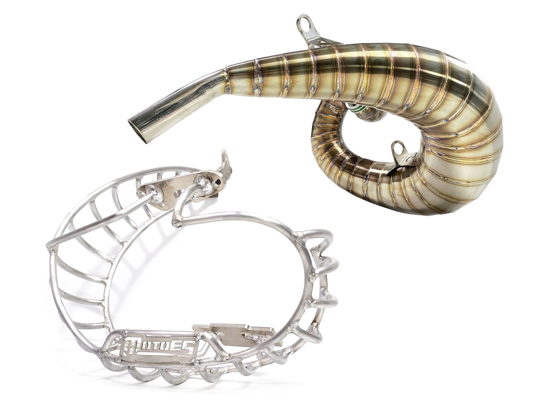 Motoes Torque Egzoz Borusu için Kafes Tipi Koruma KTM-HSQ-GG 2023-26 TBI - Sadece 1 kg