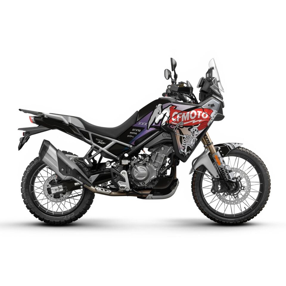 CF MOTO Modelleri İçin Grafik Kiti 450 MT Low Fender - Standart Mat