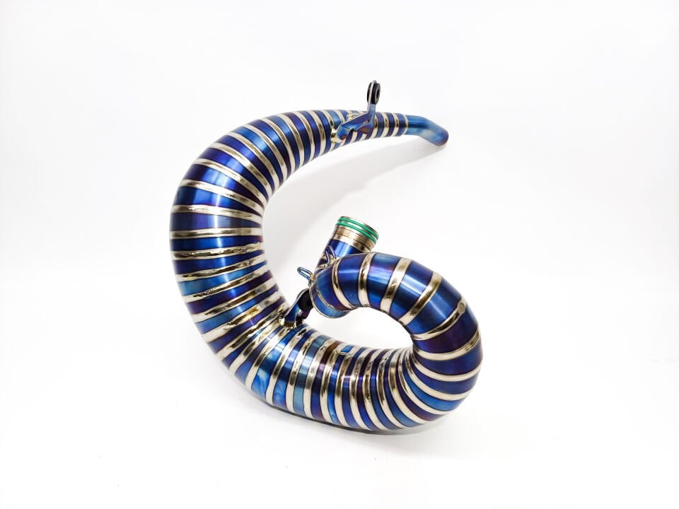 Motoes Titanyum Salyangoz Tork Egzoz KTM-HUSKY-GASGAS TBI 250-300 2T 2020-2023 Modelleri İçin