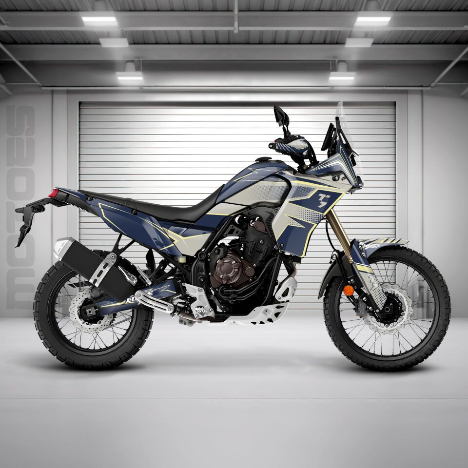 YAMAHA TENERE 700 İÇİN GRAFİK SETİ Tenere 700 World Raid - 2019 - Standart Matte