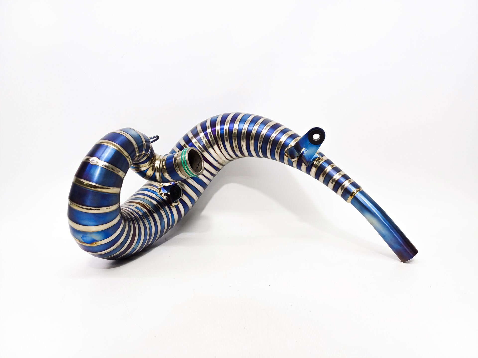 Motoes Titanyum Salyangoz Tork Egzoz KTM/Husqvarna/GasGas TBI 250-300 2T 2023-2026 Modelleri İçin