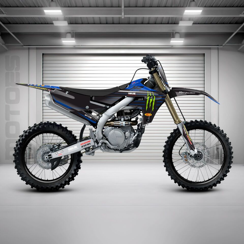 Yamaha YZ Modelleri için Grafik Kiti YZF 450 2018-2022 - Standart Gloss