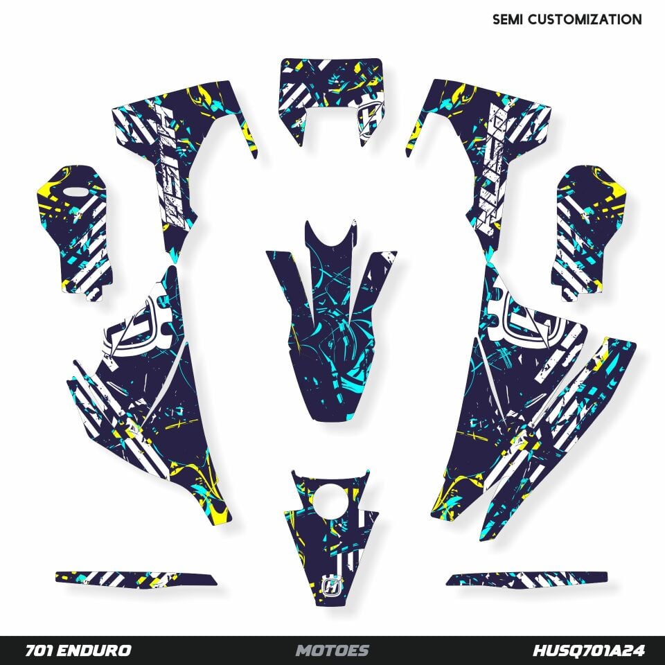 Husqvarna 701 Modelleri için Grafik Kiti