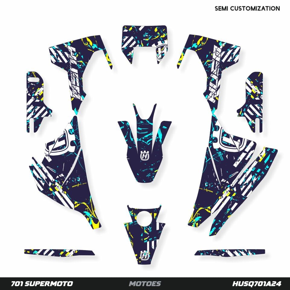 Husqvarna 701 Modelleri için Grafik Kiti