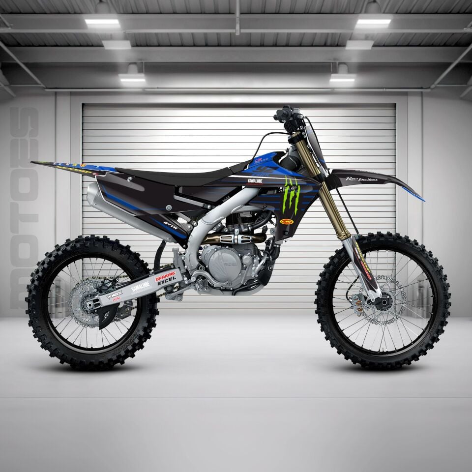Yamaha YZ Modelleri için Grafik Kiti YZF 450 2014-2017 - Standart Gloss