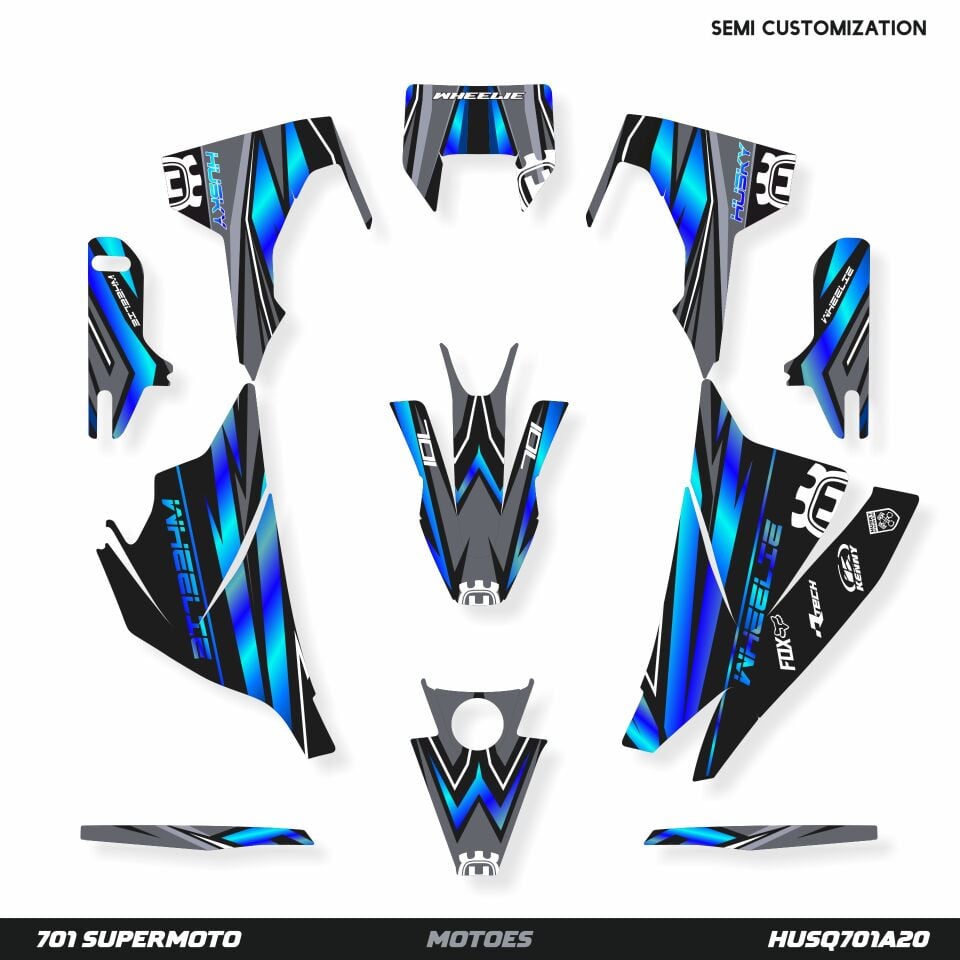 Husqvarna 701 Modelleri için Grafik Kiti