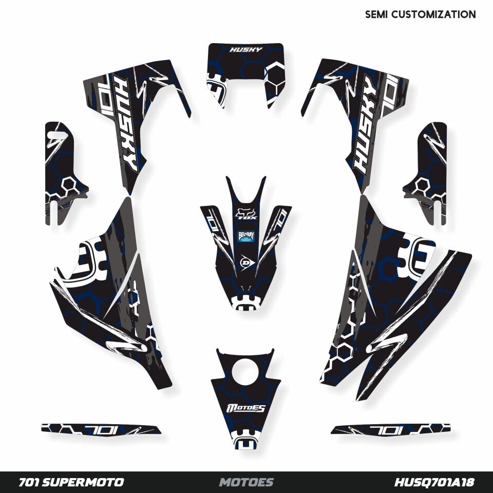 Husqvarna 701 Modelleri için Grafik Kiti