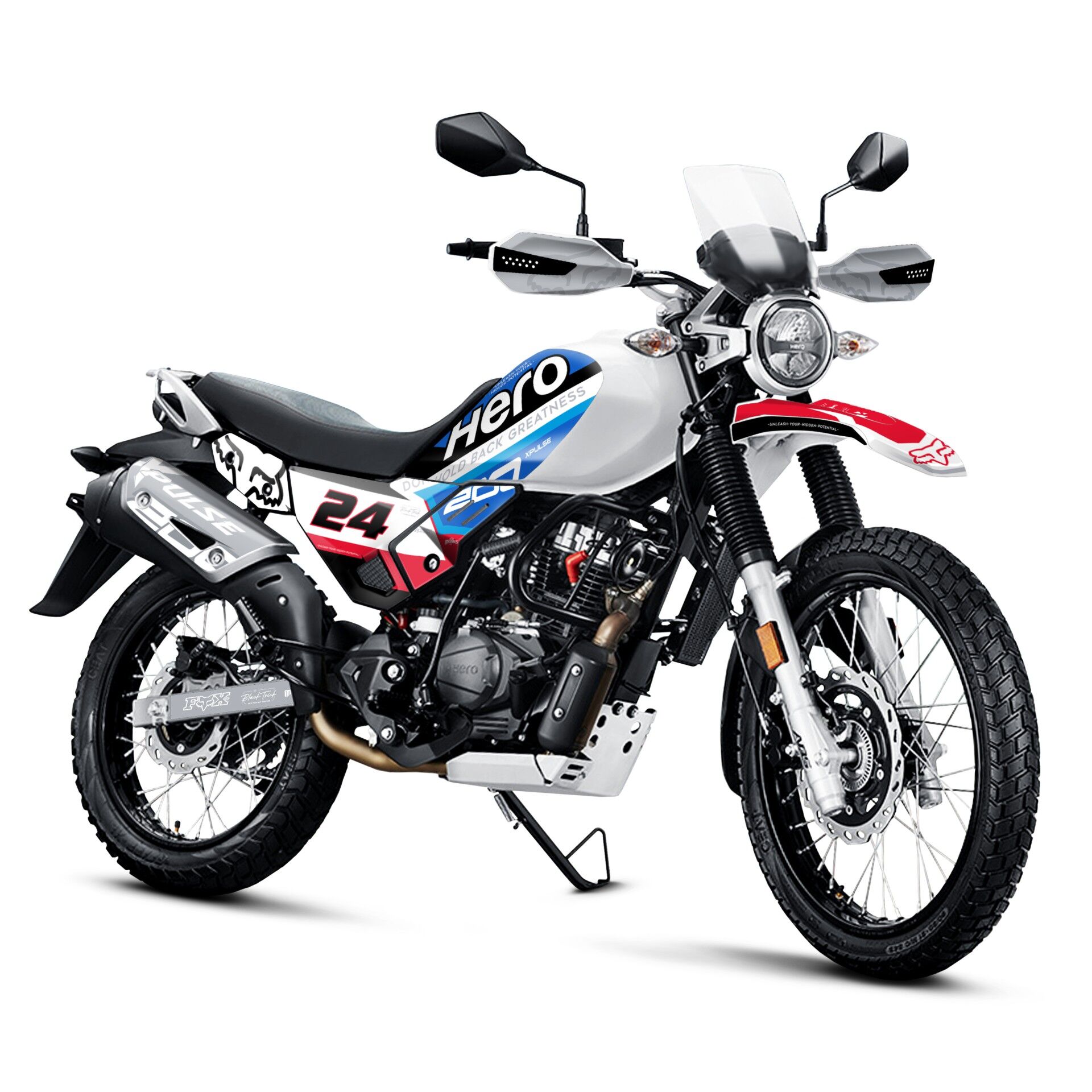 HERO Xpulse Modelleri için Grafik Kiti Xpulse 200 4V - Standart Mat