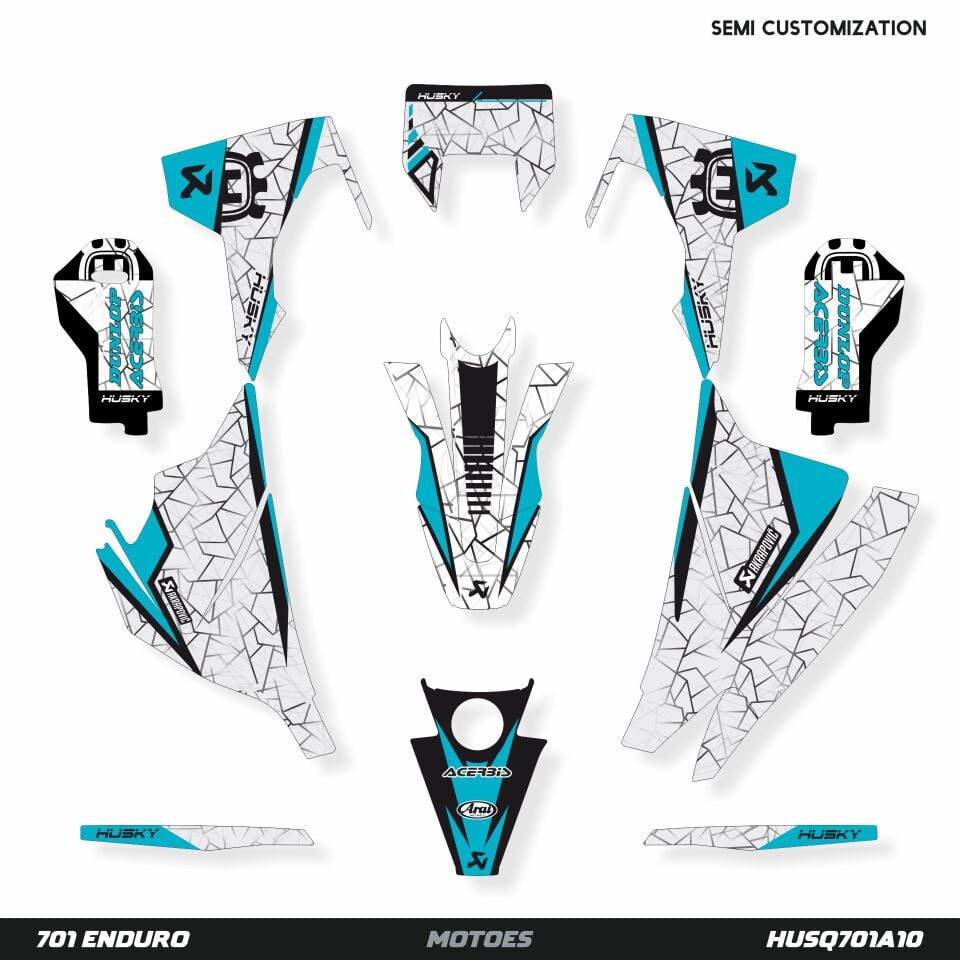 Husqvarna 701 Modelleri için Grafik Kiti