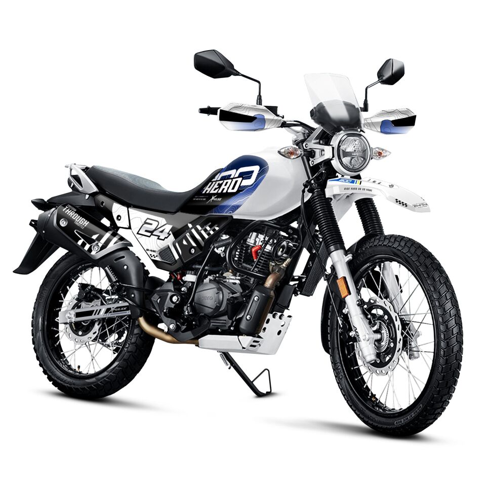 HERO Xpulse Modelleri için Grafik Kiti Xpulse 200 4V - SİYAH - Standart Parlaklık