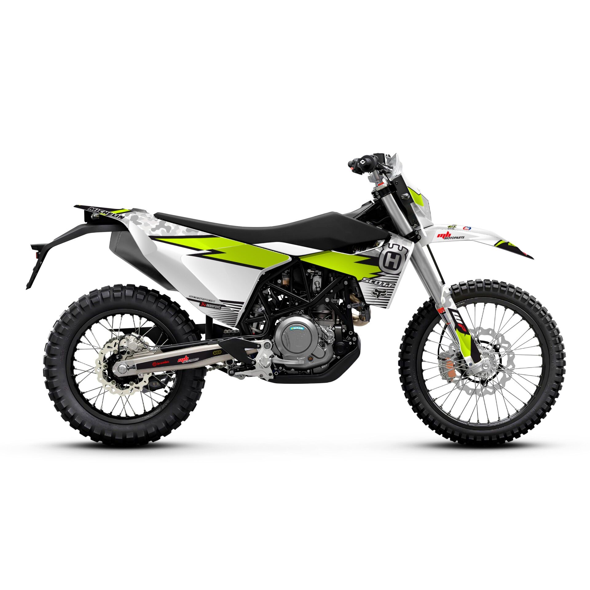 Husqvarna 701 Modelleri İçin Grafik Kiti 701 SM 2016-2023 - Standart Matte