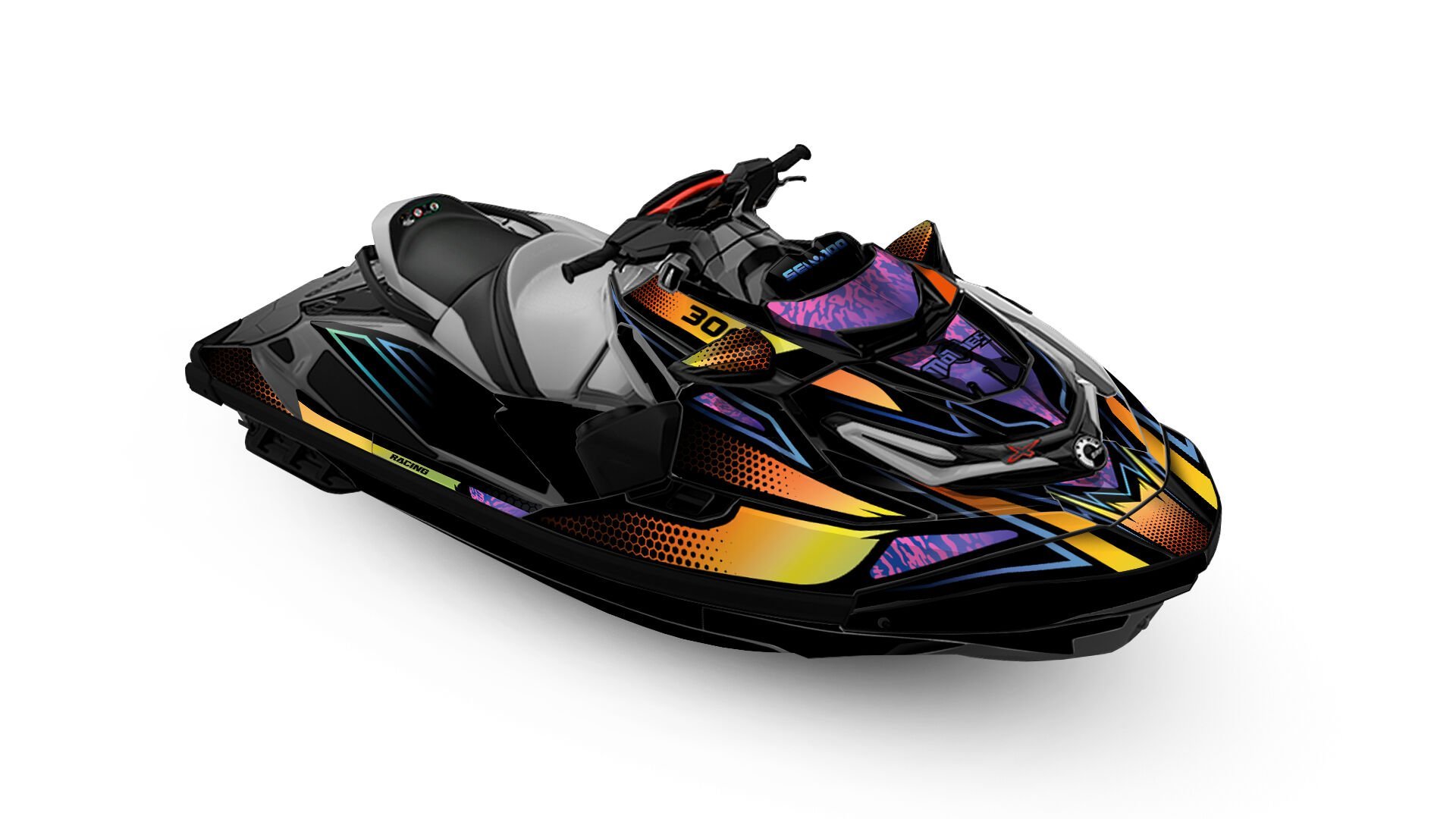 Sea-Doo RXT-X 300 / GTX 300 (2018–2022) Uyumlu Grafik / Sticker Kiti – MOTOES