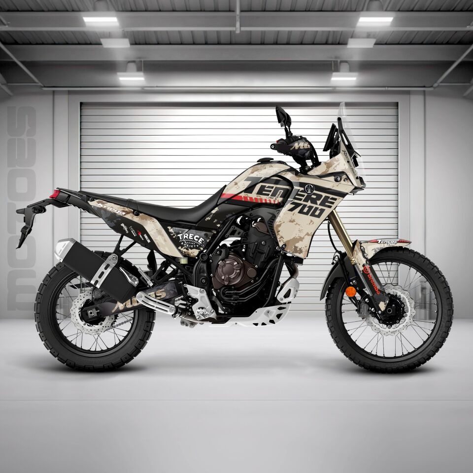YAMAHA TENERE 700 İÇİN GRAFİK SETİ Tenere 700 Rally - 2022 - Standart Matte