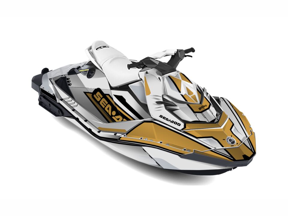 MOTOES GRAFİK-ÇIKARTMA-ÇIKARTMA SETİ UYUMLU: Sea-Doo Spark (sedork01)