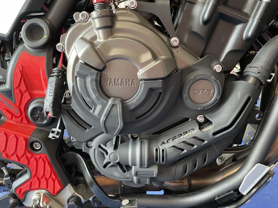 Yamaha Tenere 700 için Acerbis Motor Karter ve Debriyaj Kapakları