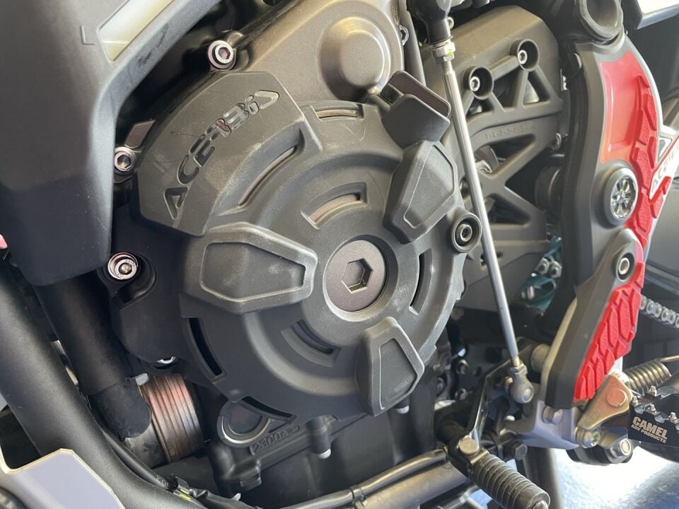 Yamaha Tenere 700 için Acerbis Motor Karter ve Debriyaj Kapakları