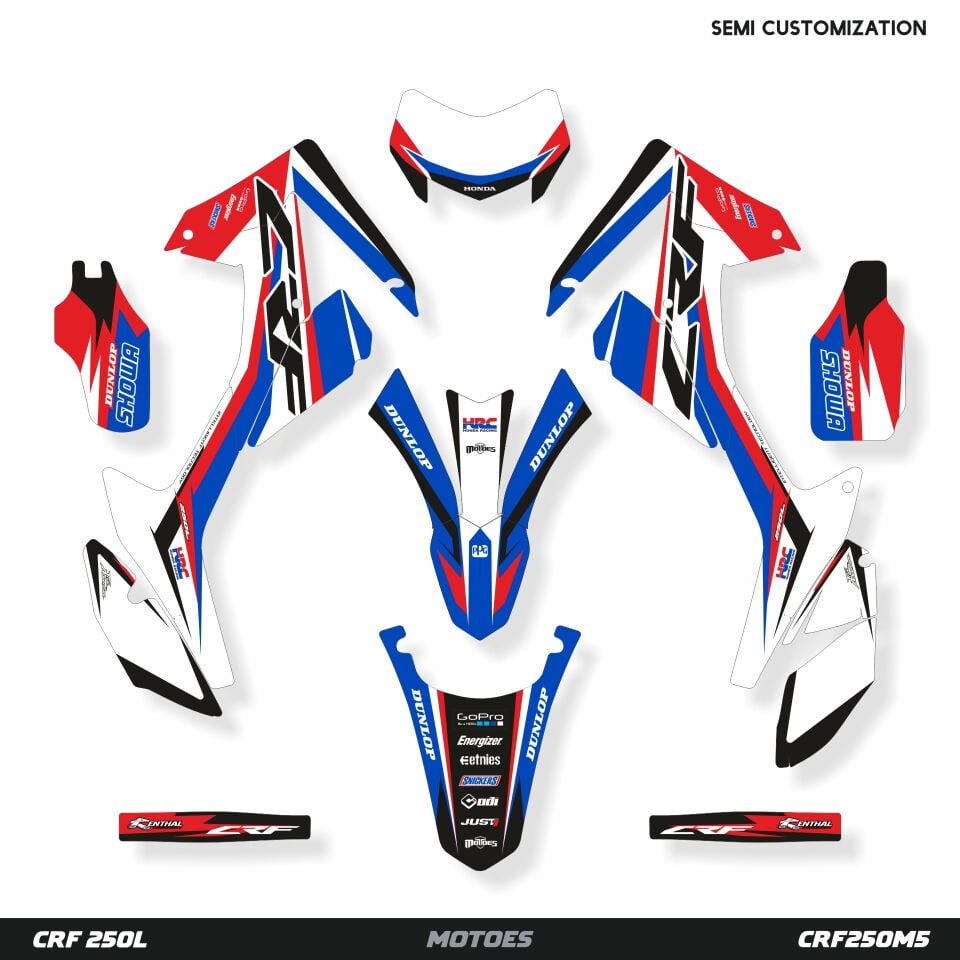 Honda CRF Modelleri için Grafik Kiti