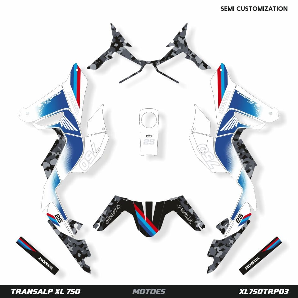Honda XL 750 Transalp Grafik Seti