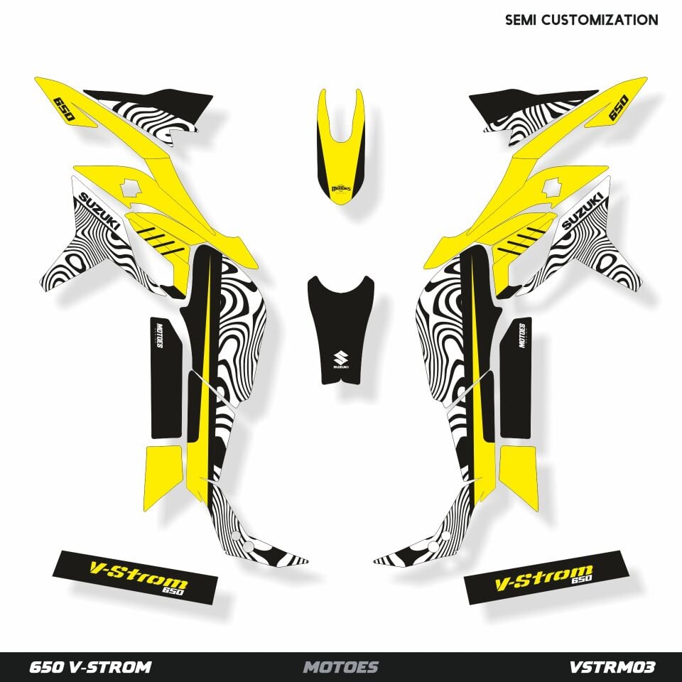 Suzuki V-STROM Modelleri için Grafik Kiti