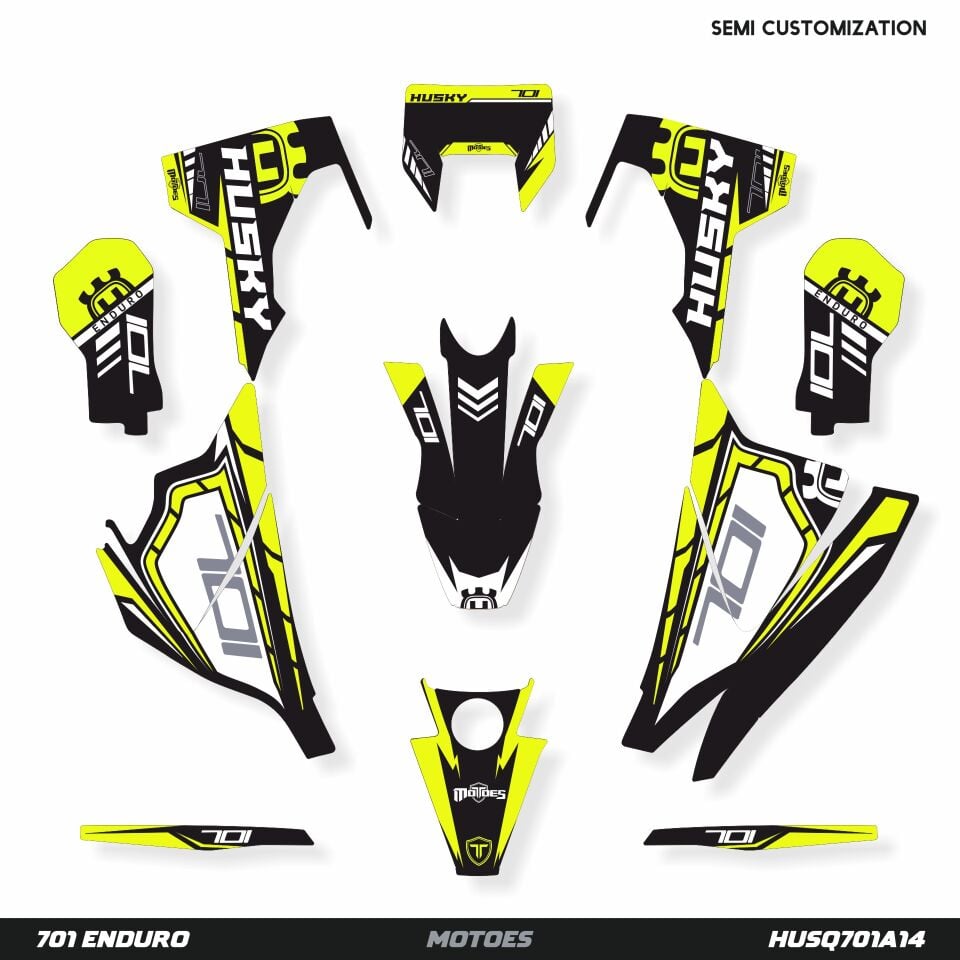 Husqvarna 701 Modelleri İçin Grafik Kiti 701 Enduro 2016-2023 - Standart Matte