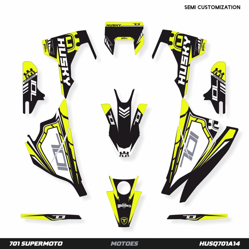 Husqvarna 701 Modelleri İçin Grafik Kiti 701 Enduro 2016-2023 - Standart Matte